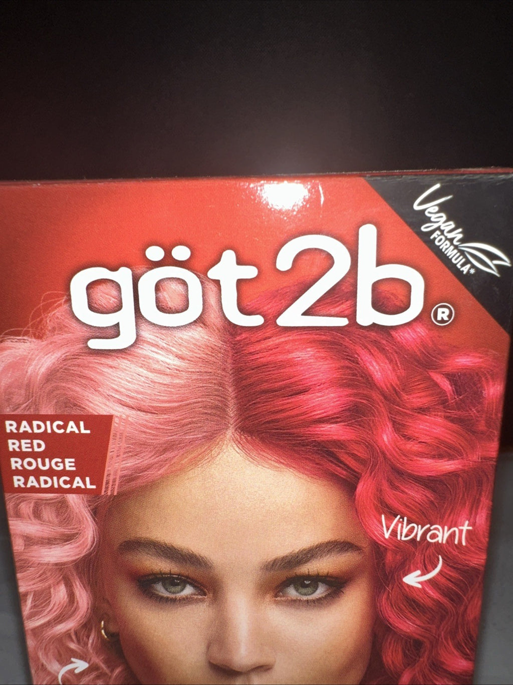 Got2b Color Remix Semi-Permanent Hair Color Radical Red 4-Box Set
