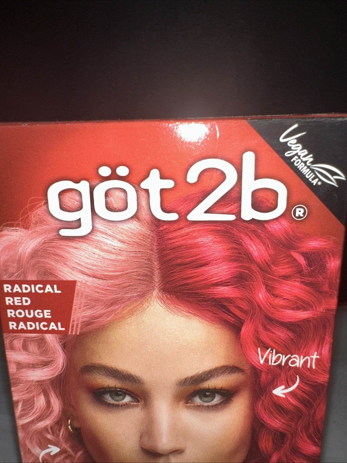 Got2b Color Remix Semi-Permanent Hair Color Radical Red 4-Box Set