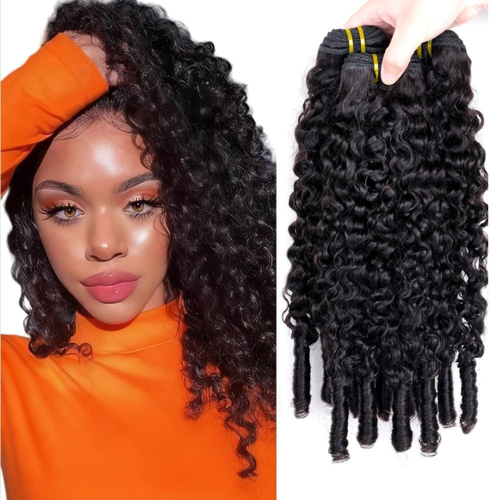 16-20 Inch Unprocessed Virgin Burmese Curly Hair Bundles - 12A Quality
