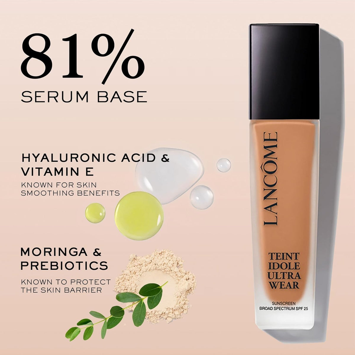 Lancôme Teint Idole Ultra Wear Foundation Shade 330N Long Wear 30ml