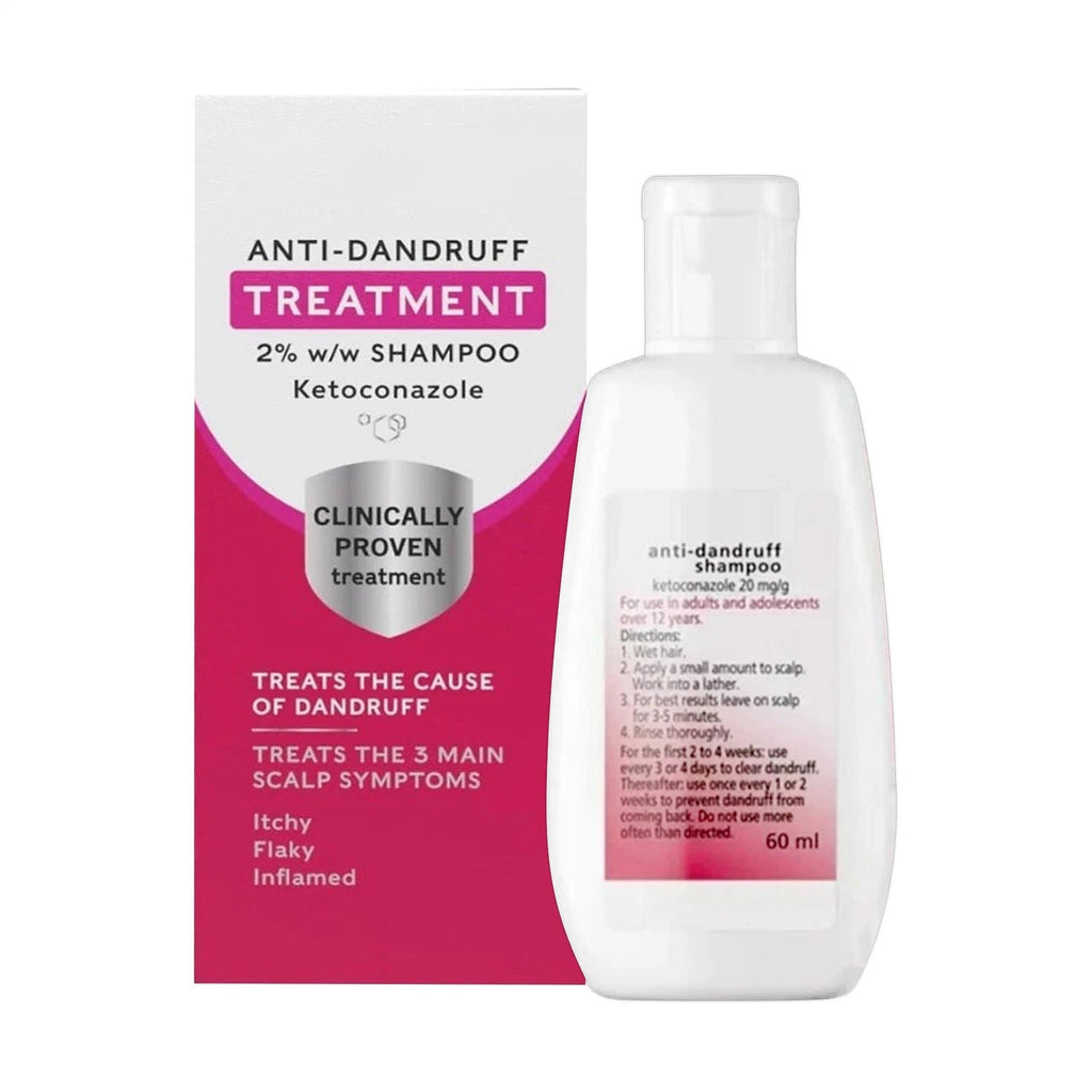 Anti-Dandruff Shampoo 2-Pack for Scalp Relief & Flake Control