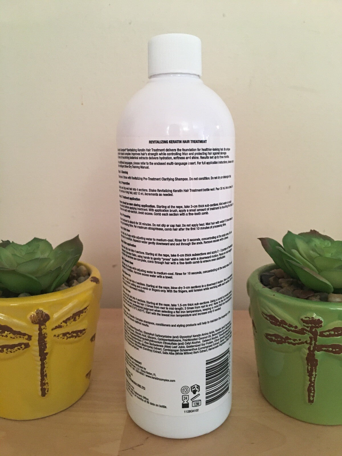 Keratin Complex Hair Smoothing Treatment 16 oz Revitalizing Keratin System