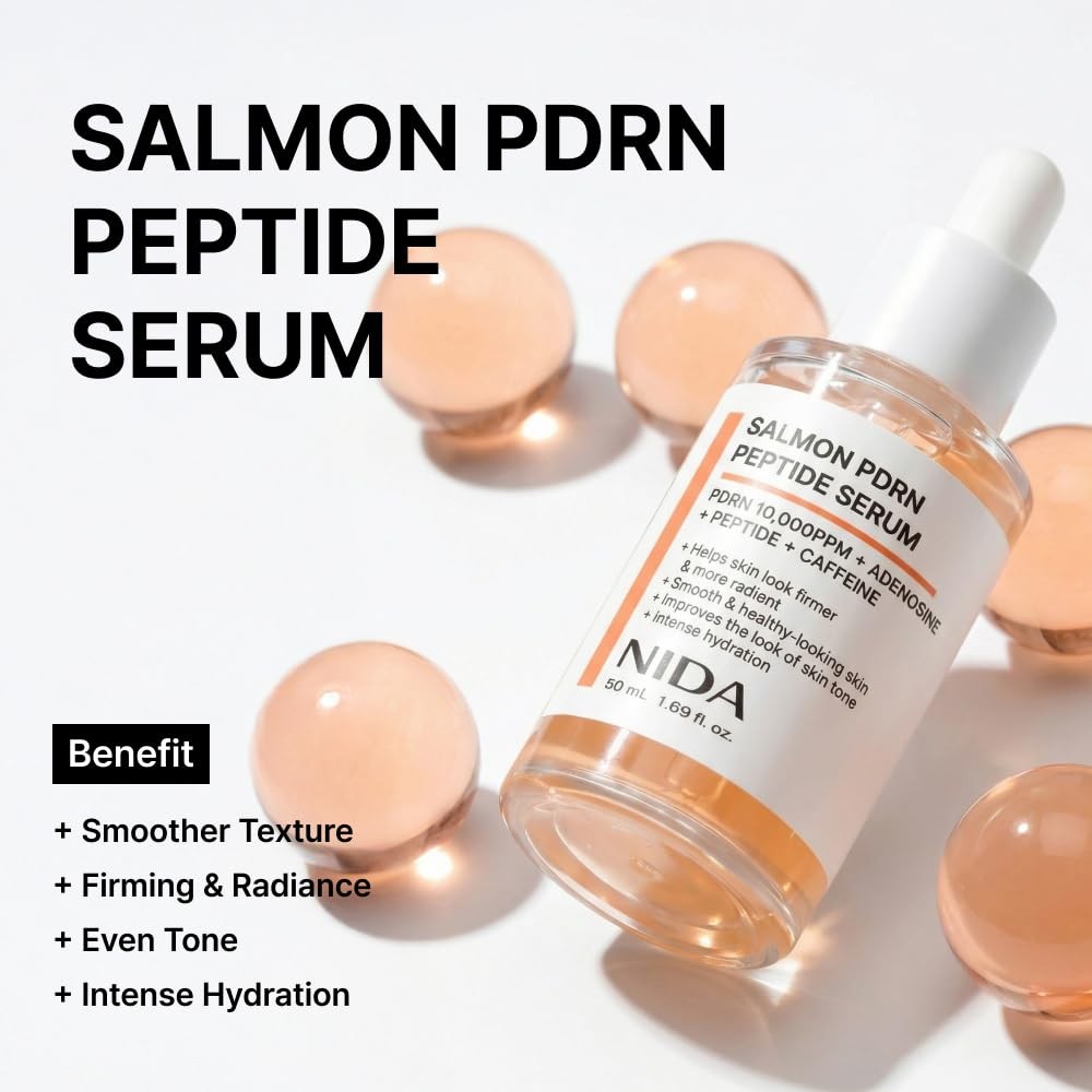Salmon PDRN Peptide Serum for Firm & Hydrated Skin - 50ml