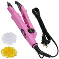 Pink Fusion Keratin Hair Extensions Iron - 10.8 Inch Styling Tool