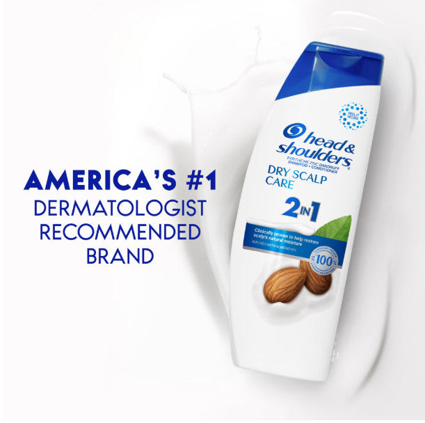 Head and Shoulders 2-in-1 Dandruff Shampoo & Conditioner for Dry Scalp 8.45oz