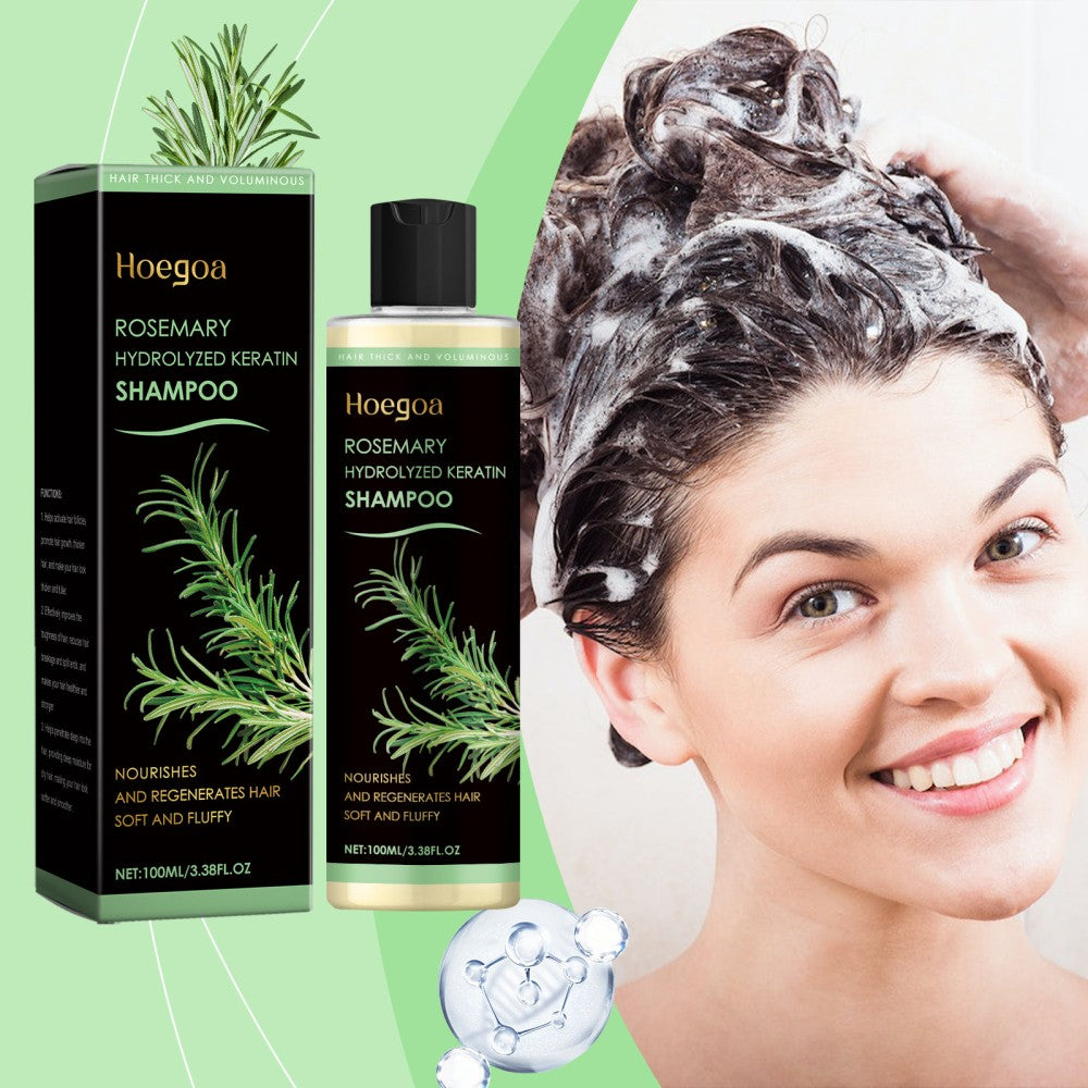 Organic Rosemary Hair Growth Shampoo for Thickening & Strengthening - 100ML