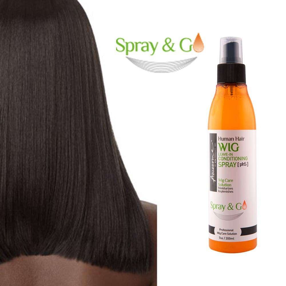 Human Hair Wig Leave-In Conditioner 7 Fl Oz Moisturizing Detangler