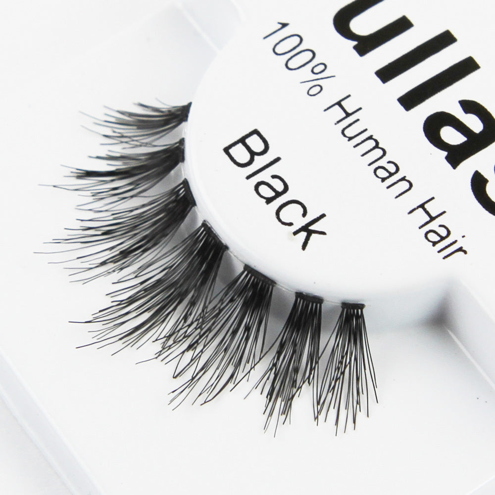 False Eyelashes 100% Human Hair Natural Look - Multiple Pairs