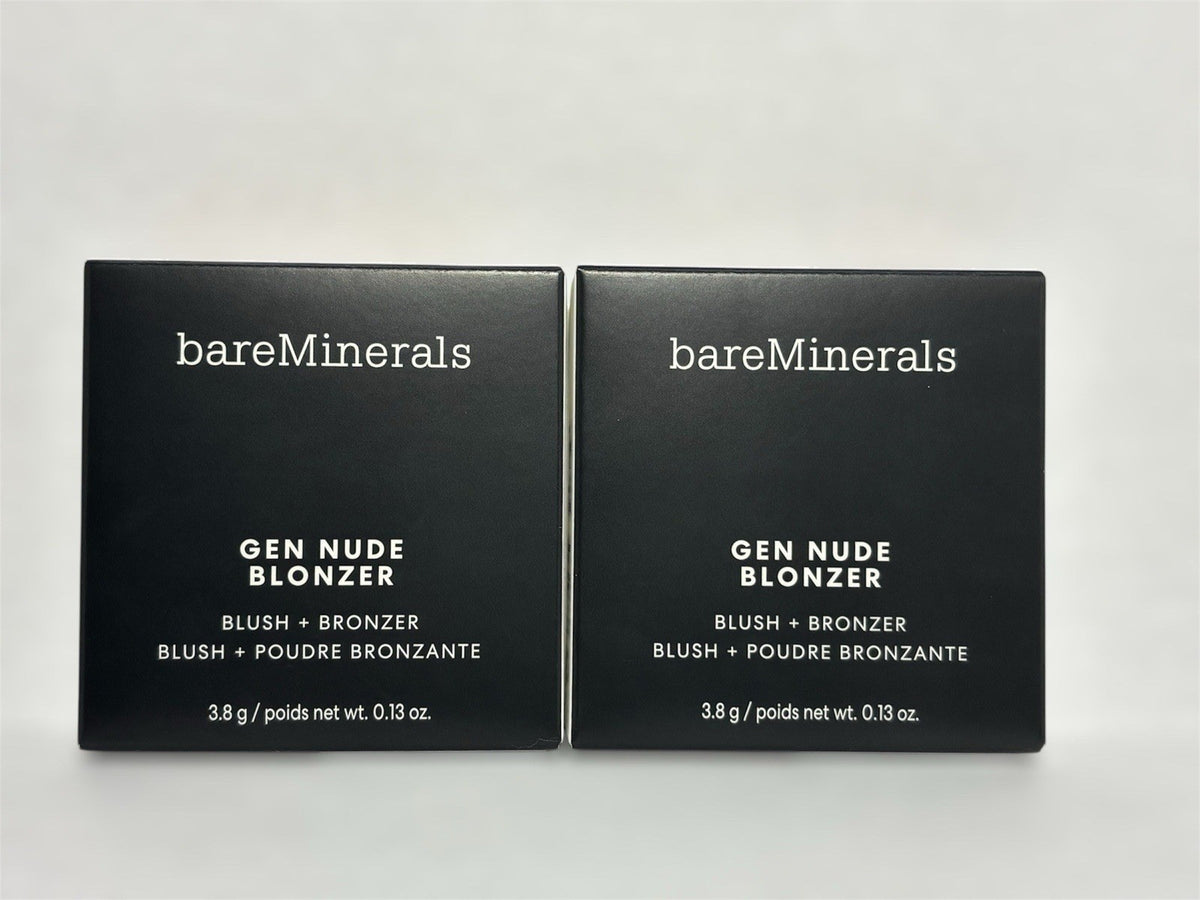 BareMinerals Gen Nude Blonzer Kiss of Pink 2-Pack Blush & Bronzer .13oz
