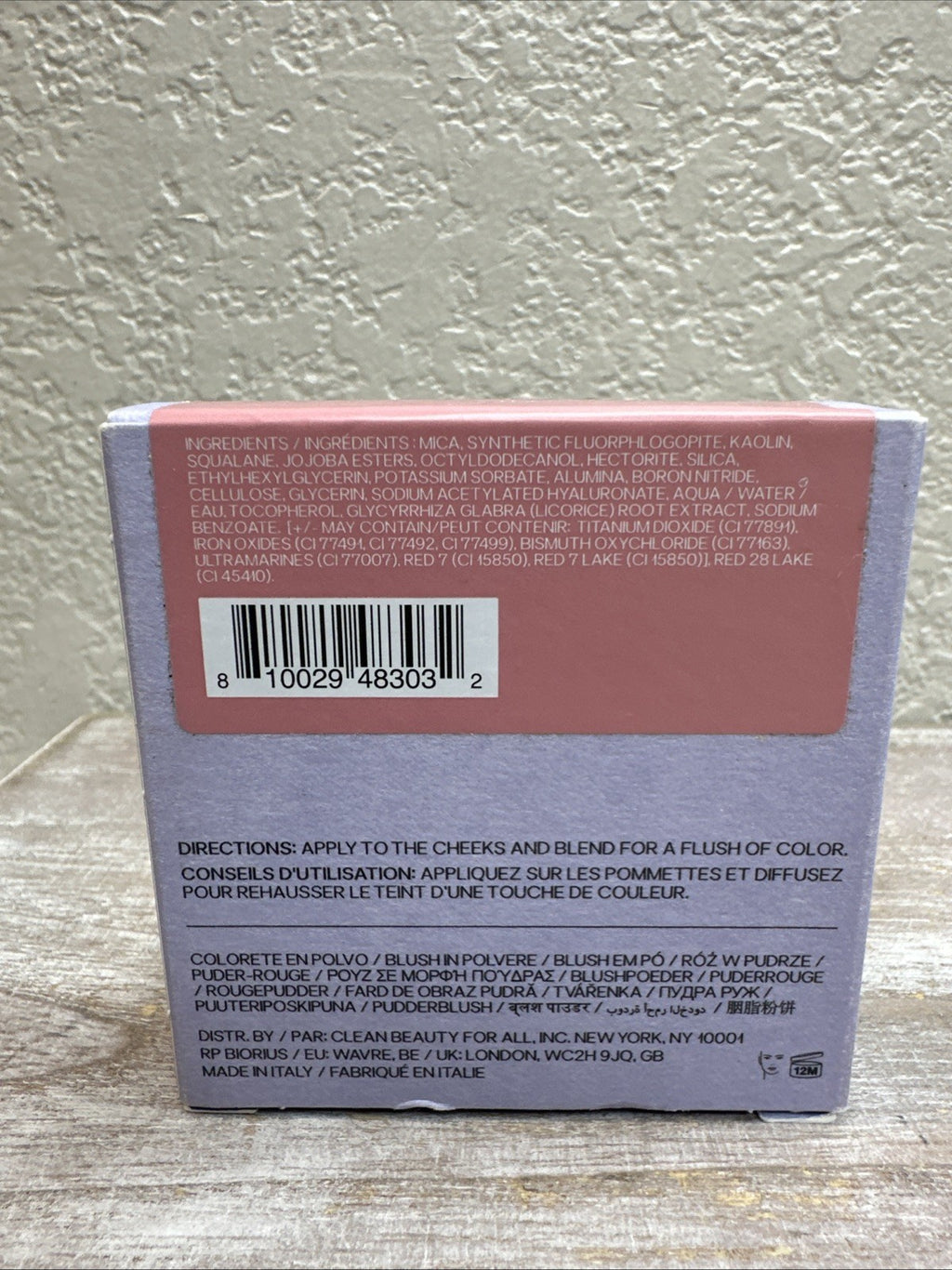 Radiant Blush Powder in Mia - Natural Face Makeup for Cheeks