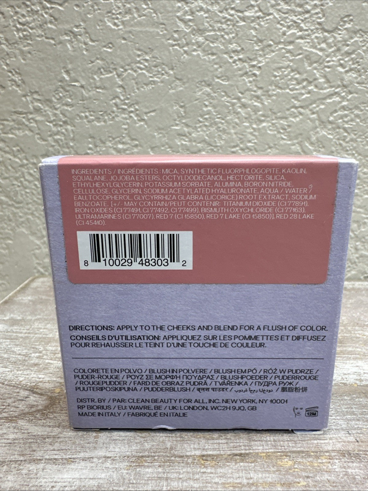 Radiant Blush Powder in Mia - Natural Face Makeup for Cheeks