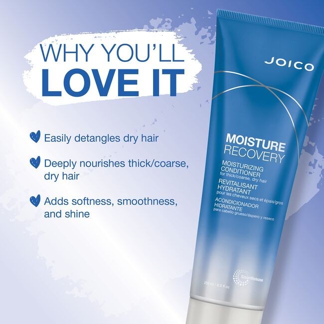 Moisture Recovery Hair Care Set with Shampoo Conditioner & Hairspray - Joico