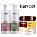 Dandruff Relief Shampoo & Conditioner Set for Dry Scalp with Hair Mask - Karseell