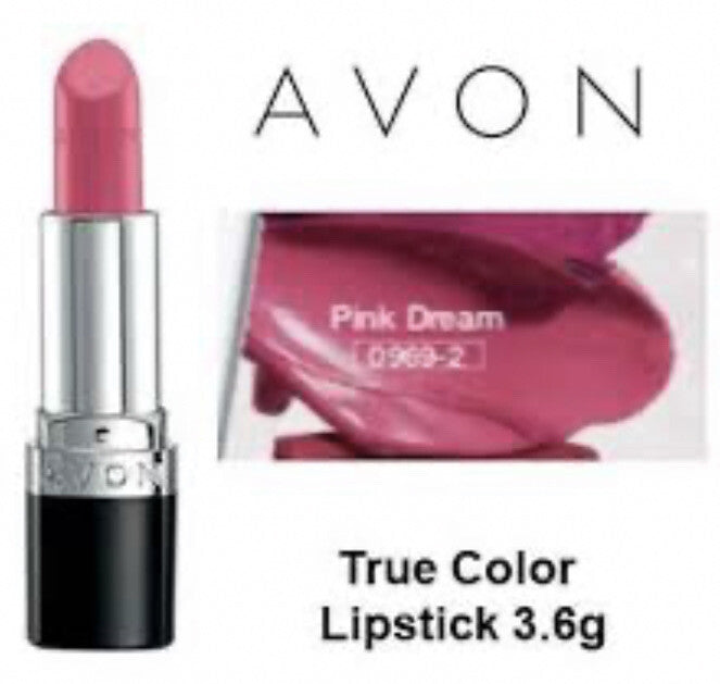 Avon True Color Lipstick Pink Dream - Discontinued, New & Sealed