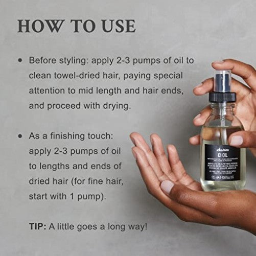 Weightless Hair Oil for All Hair Types - Shine & Frizz Control