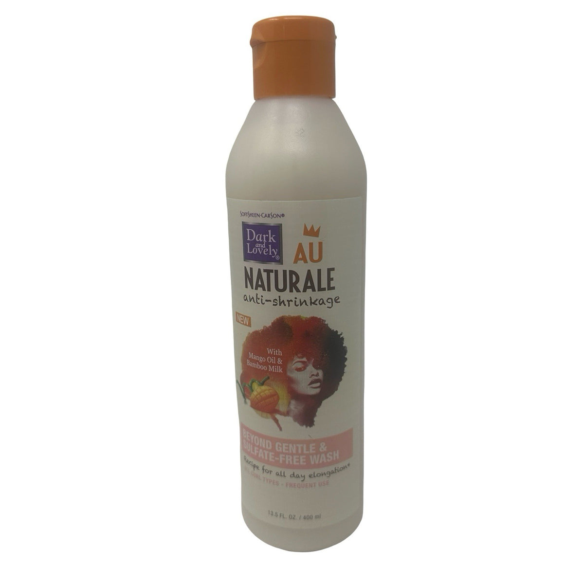 Anti-Shrinkage Curl Shampoo for Natural Hair - Sulfate-Free, 13.5 oz, Pack of 3