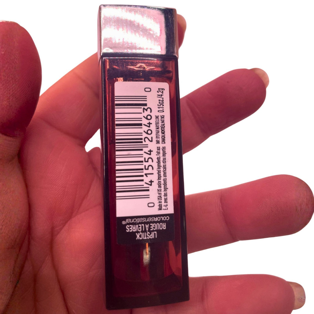 Maybelline Cream Lipstick 280 Rum Riche 2-Pack - Moisturizing, Full-Coverage Lip Color