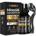 Minoxidil Beard & Hair Growth Kit 5% - Hair Regrowth Serum for Men & Women