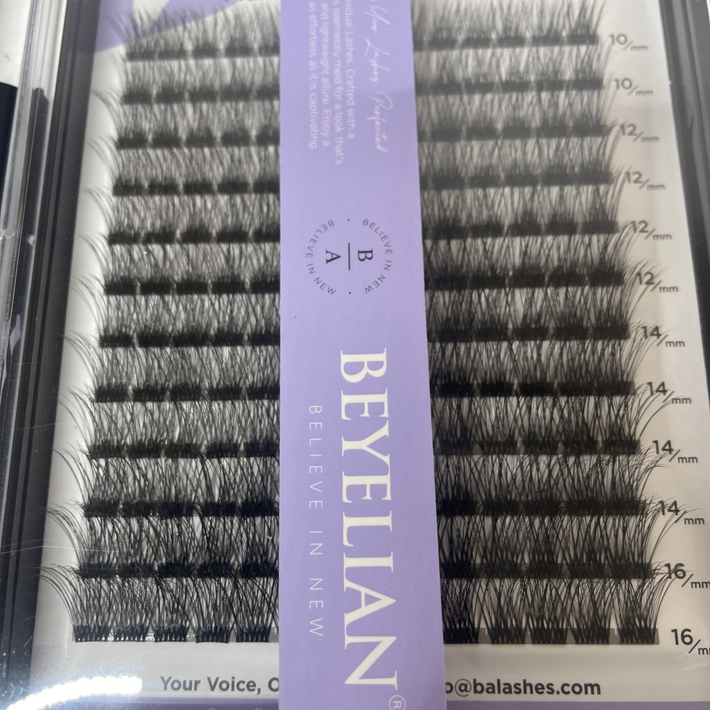 Lash Extension Kit with 144 Cluster Lashes and Tools for Eyelash Enhancement