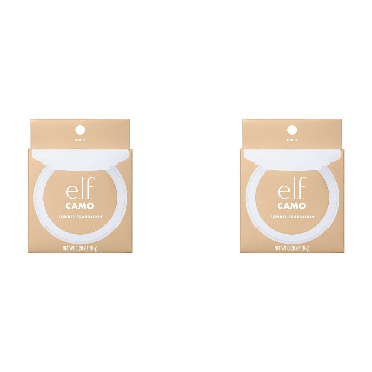 e.l.f. Camo Powder Foundation Fair 240 W - Pack of 2