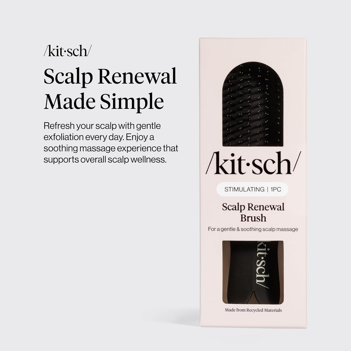 Scalp Renewal Hairbrush & Scalp Massager for Hair Growth & Exfoliation