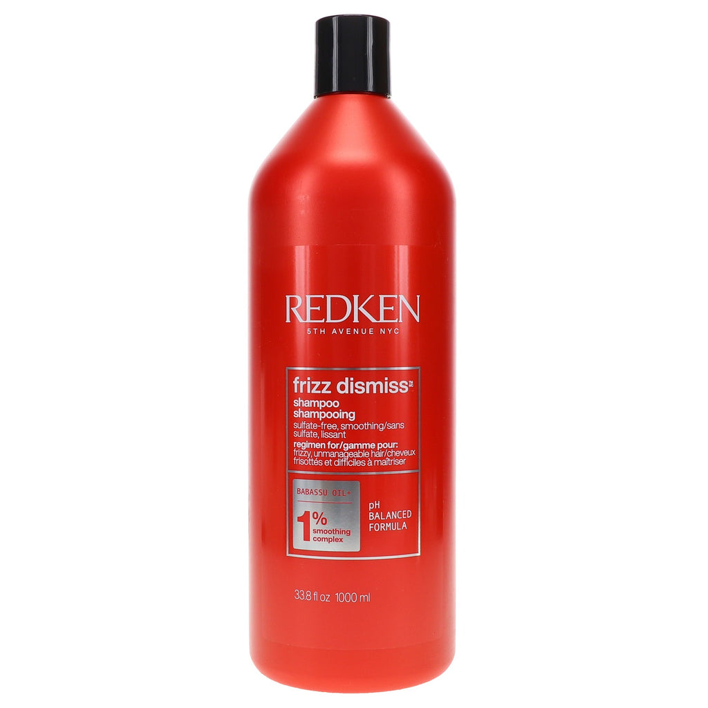 Redken Frizz Dismiss Shampoo & Conditioner Set 33.8 oz Each - Anti-Frizz Hair Care