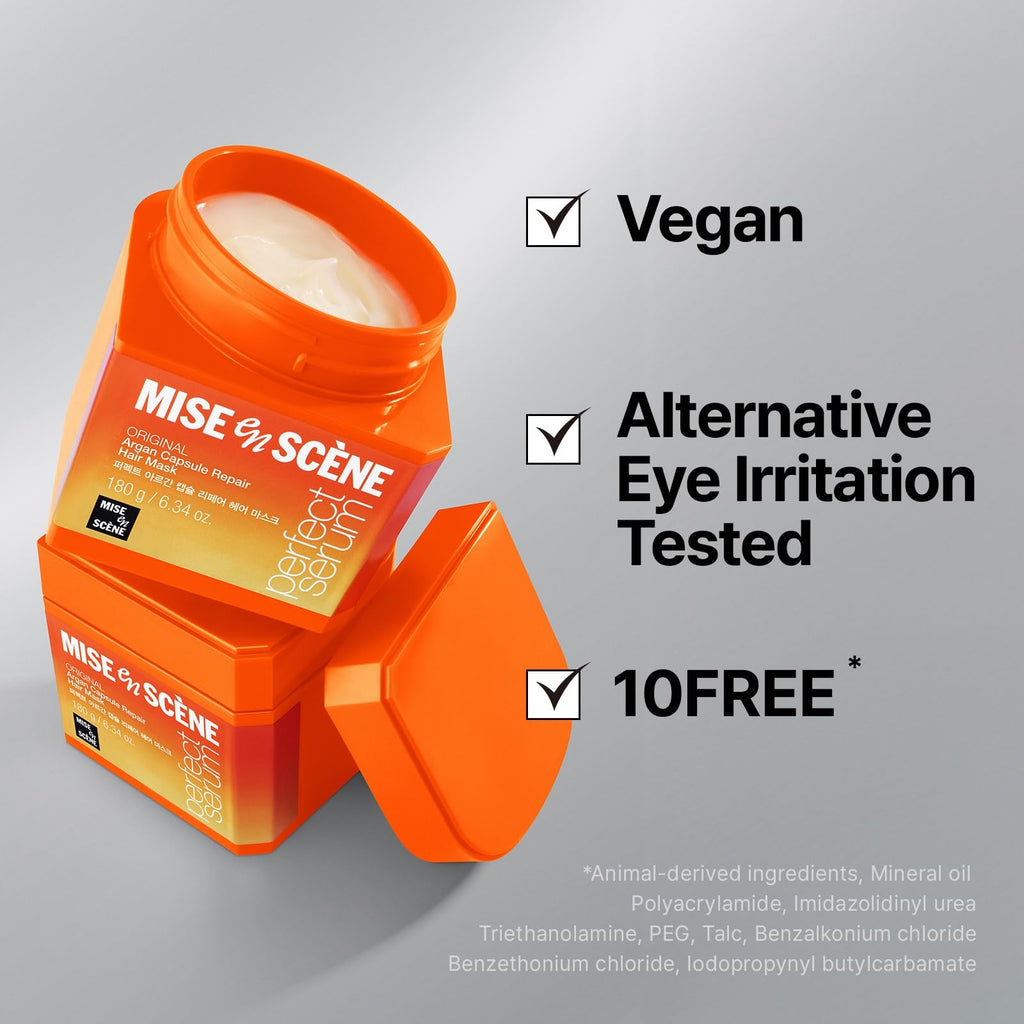 Argan Oil Hair Mask for Damage Repair and Shine - 6.34 Fl Oz