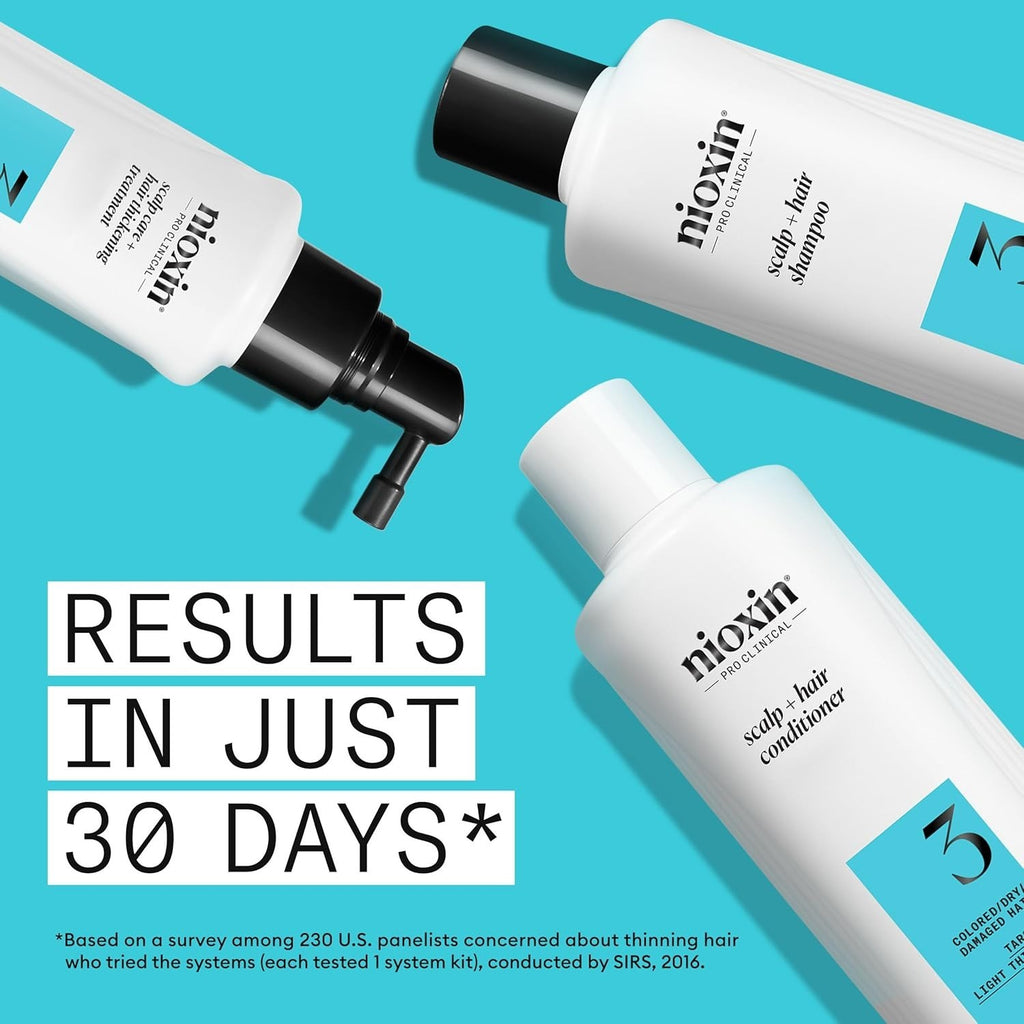 Hair Thickening System with Biotin Gel for Thinning Hair - Unbranded