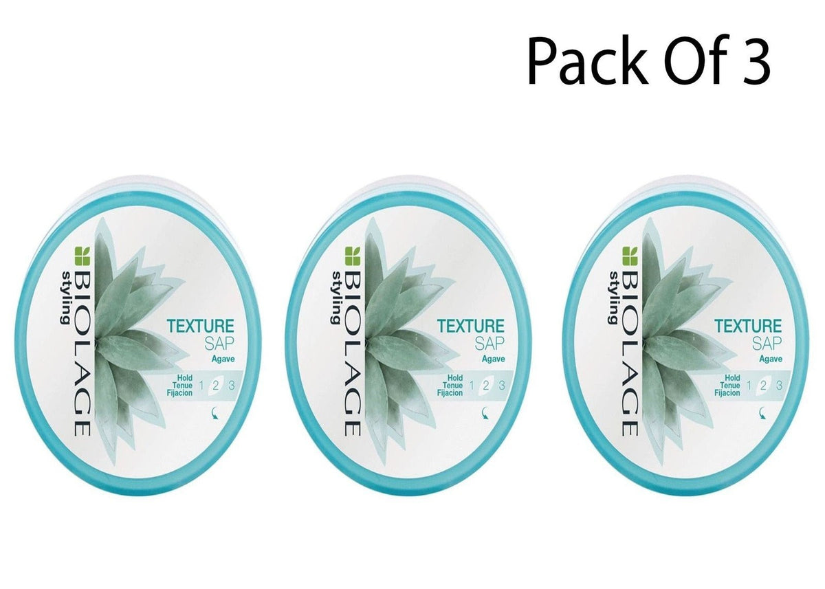 Buildable Medium Hold Hair Gel with Blue Agave Nectar - 2 Oz Pack of 3