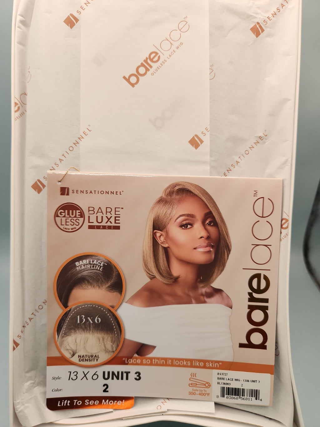 Sensational Barelace Glueless Lace Wig - Dark Brown, Natural Look, Easy Wear