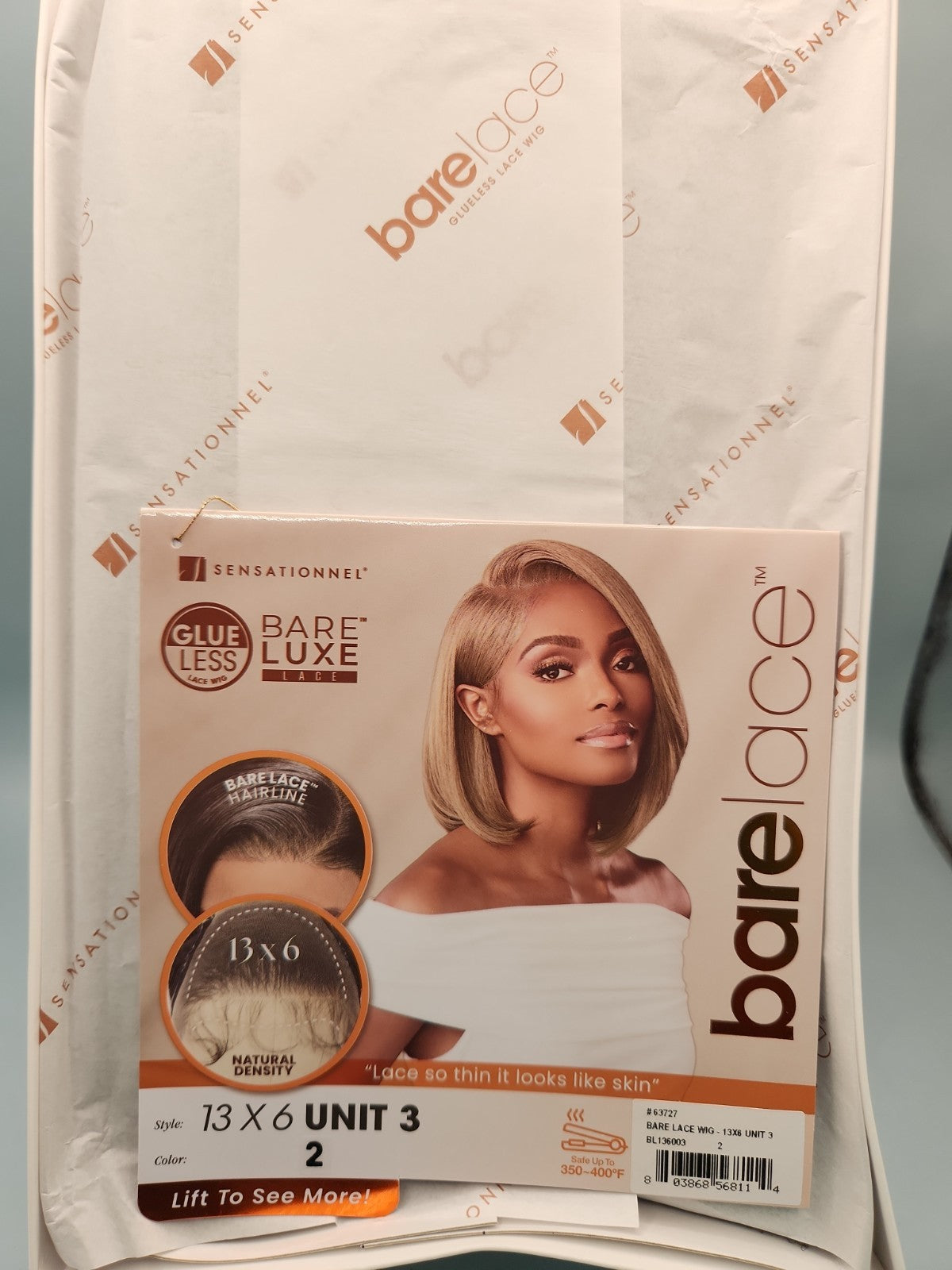 Sensational Barelace Glueless Lace Wig - Dark Brown, Natural Look, Easy Wear