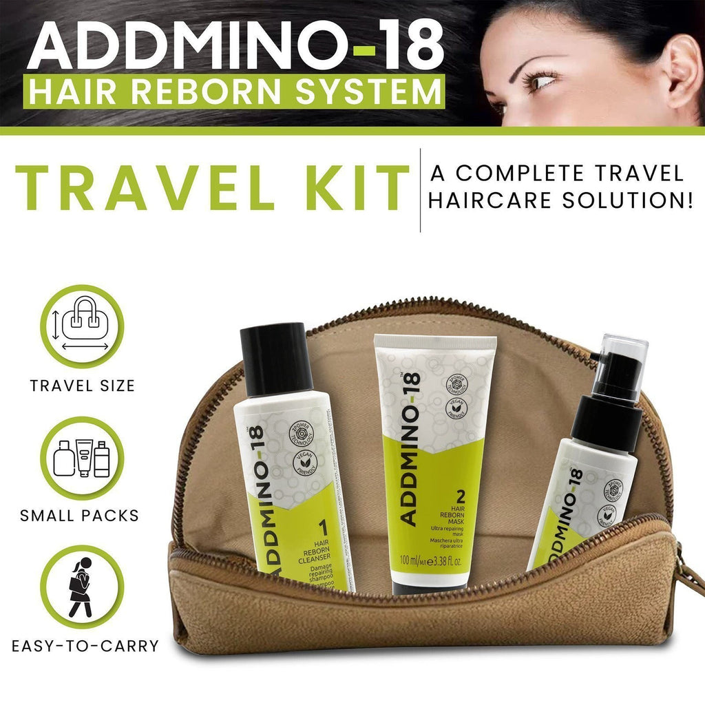 Magic Hair Reborn Kit - Shampoo, Hair Mask & Leave-In Conditioner Set for Damaged Hair