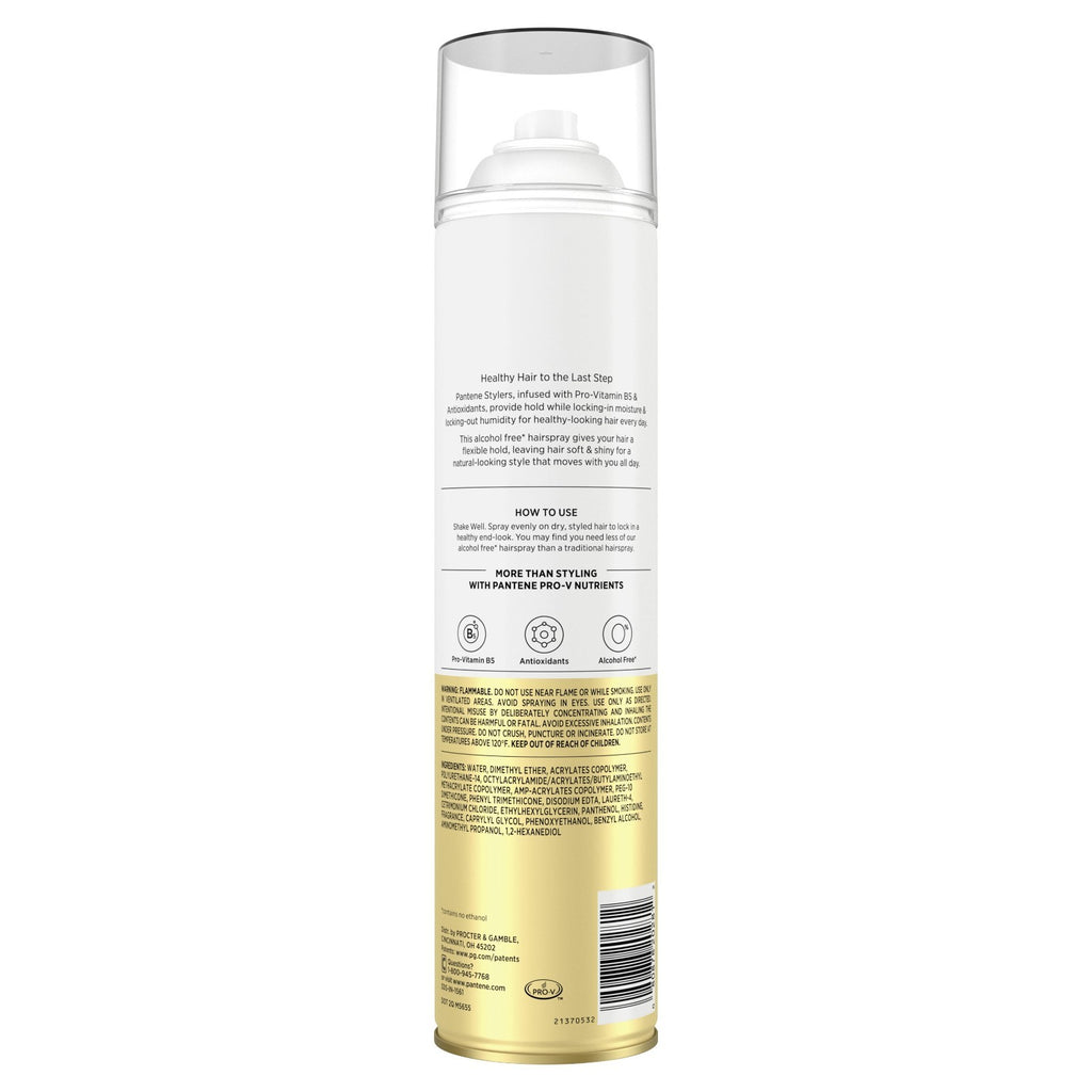Pantene Flexible Hold Hair Spray Level 3 Alcohol-Free 14oz Set
