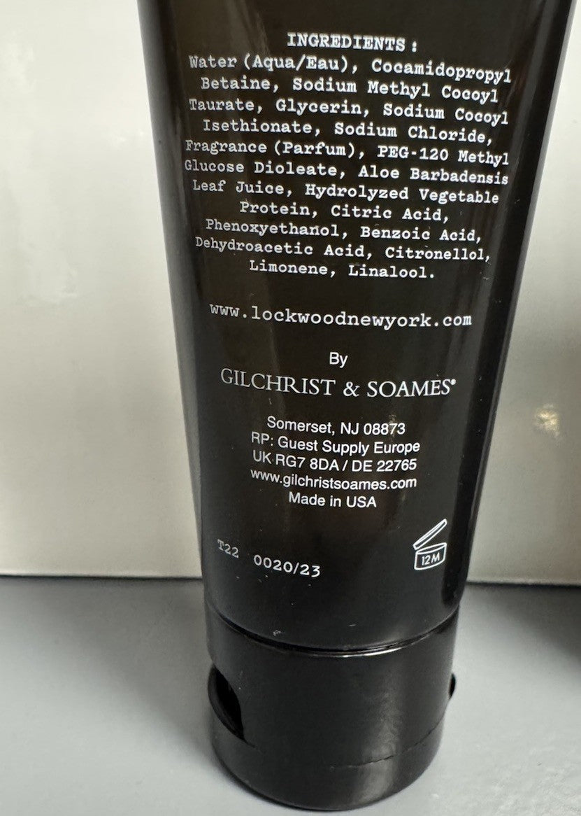 15 Pack Travel Size Shampoo Set - Lockwood Rosemary Geranium, 1.35oz
