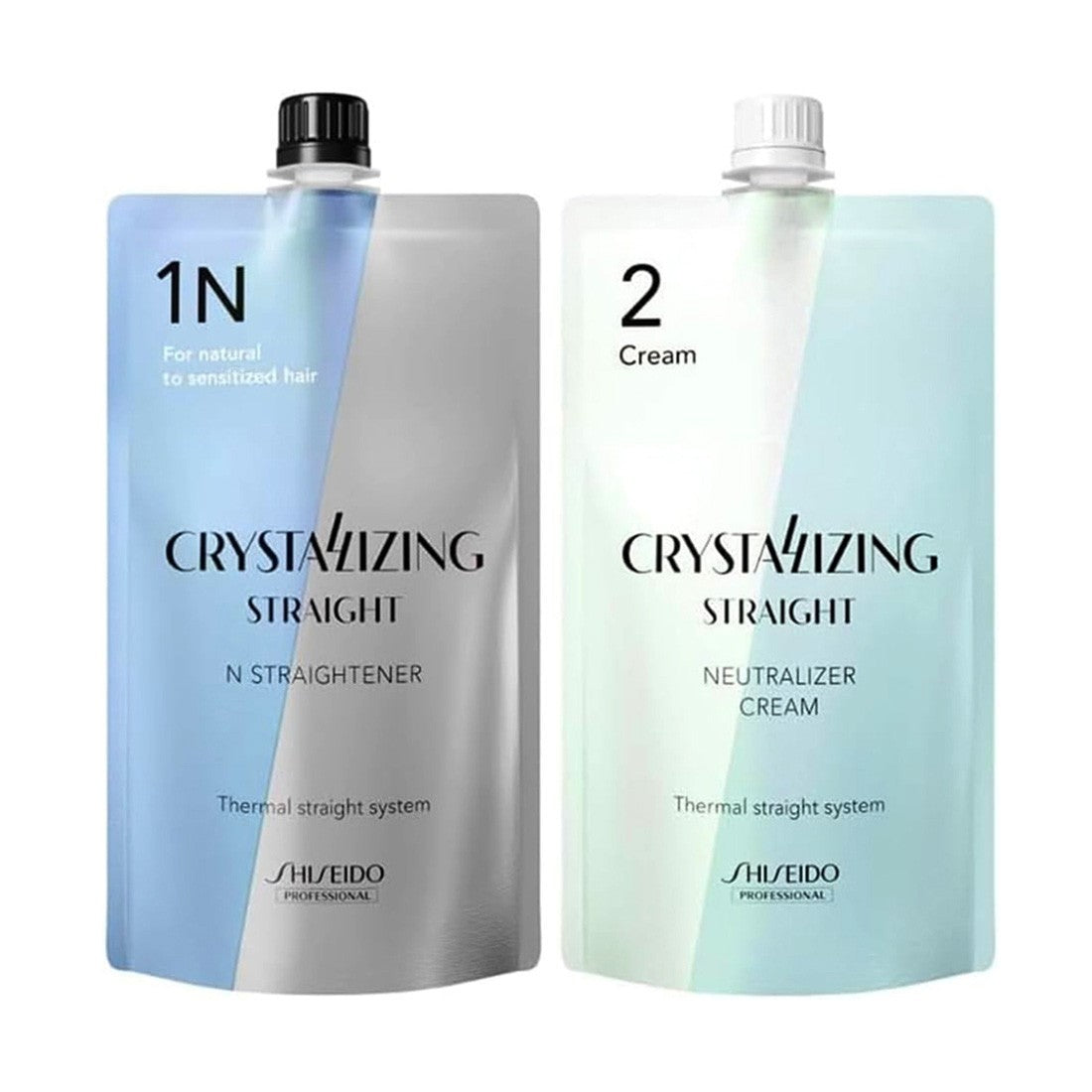 Hair Straightener & Neutralizer Set for Frizz-Free, Shiny Hair - 400g