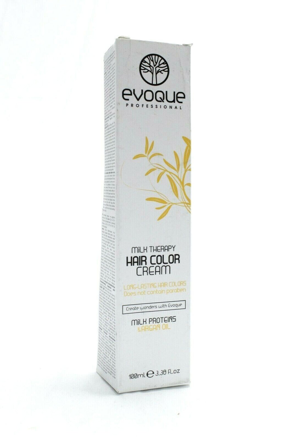 Professional Hair Color Cream with Milk Proteins & Argan Oil - 3.4 fl oz