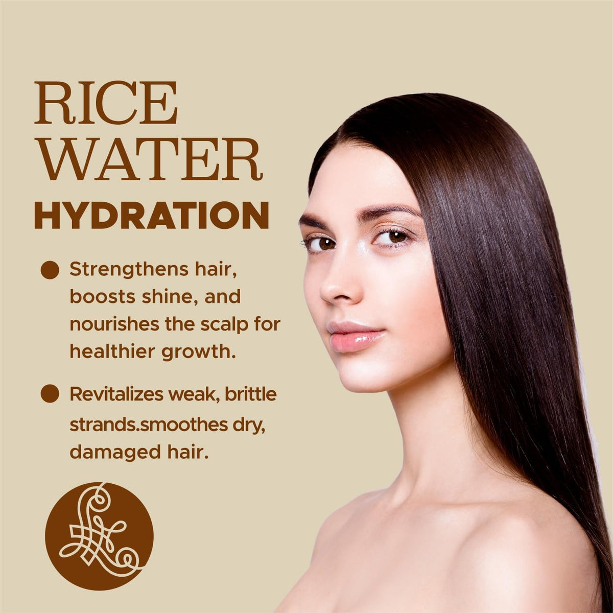 Rice Water Shampoo & Conditioner Set for Damaged Hair - Strengthening & Nourishing