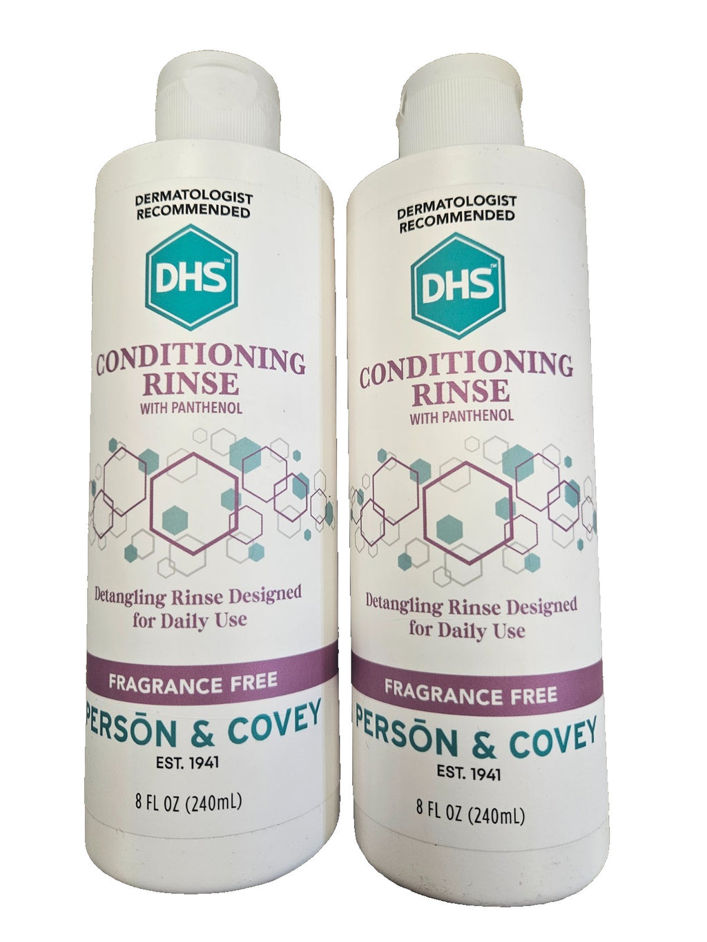 Conditioning Rinse with Panthenol Fragrance-Free 8oz - Pack of 2