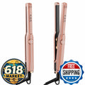 Mini 1/2 Inch Tourmaline Titanium Hair Flat Iron for Short Hair