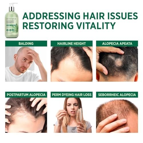 Volumizing Hair Thickening Shampoo with Tea Tree Oil & Biotin - 2 Pack
