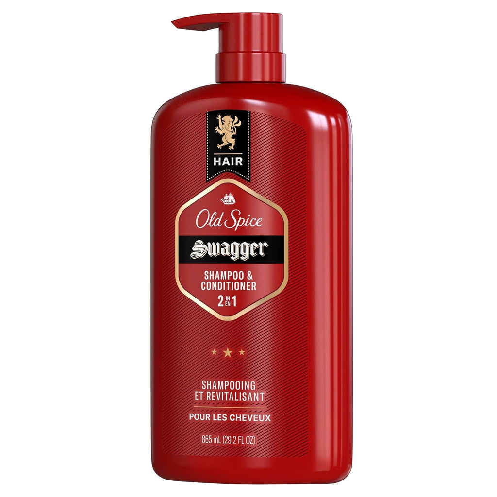 Men's 2-in-1 Shampoo and Conditioner Set with Cedarwood Lime Scent – All Hair Types