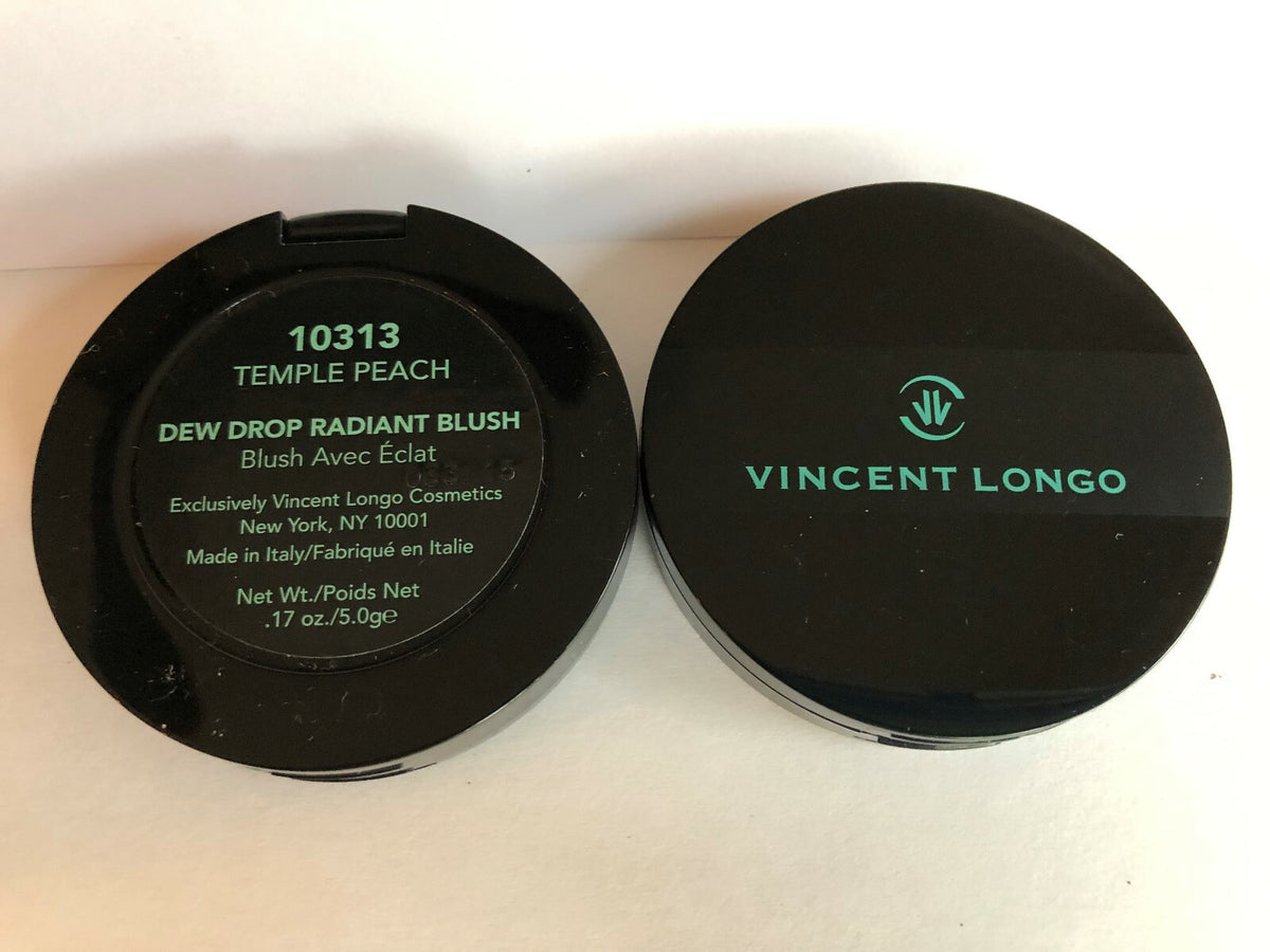 Vincent Longo Dew Drop Radiant Blush Temple Peach 0.17oz - New No Box