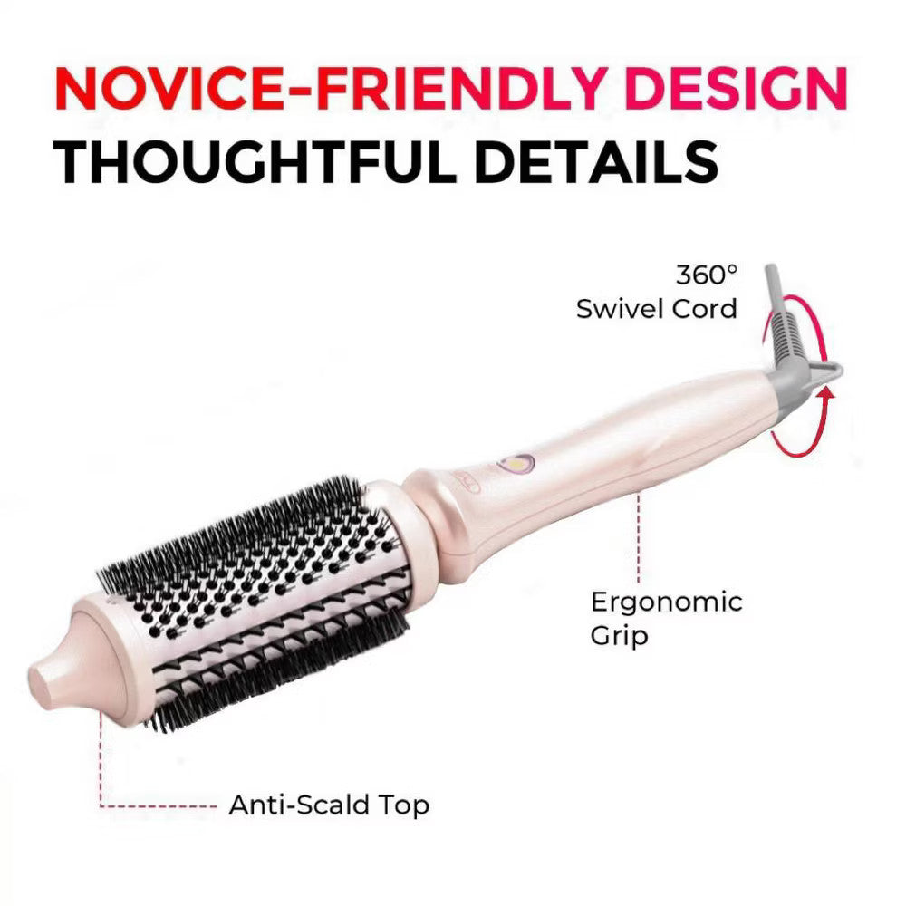 Thermal Hair Brush 1.7-Inch Ceramic Styling Brush for Blowouts