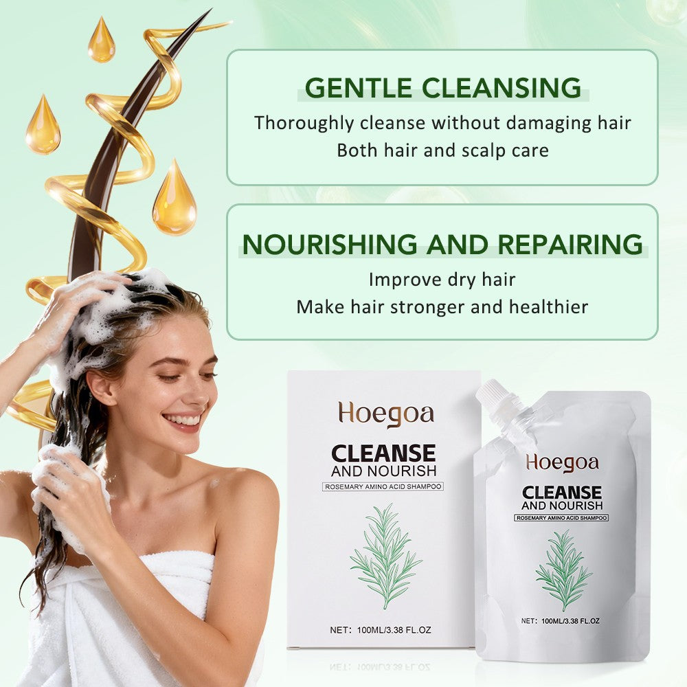 Rosemary Amino Acid Shampoo for Hair Nourishment and Scalp Care 100ML