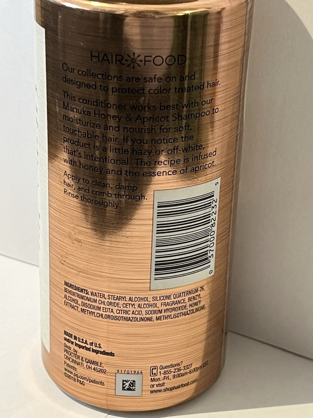 Hair Food Moisture Conditioner Manuka Honey & Apricot 2-Pack 10.1 fl oz