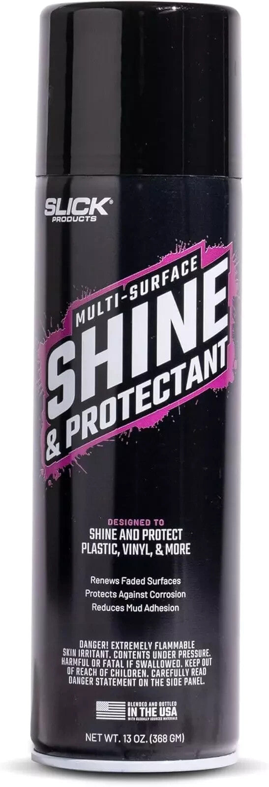 Long-Lasting Car Shine & Protectant Spray - Clear Gloss Finish