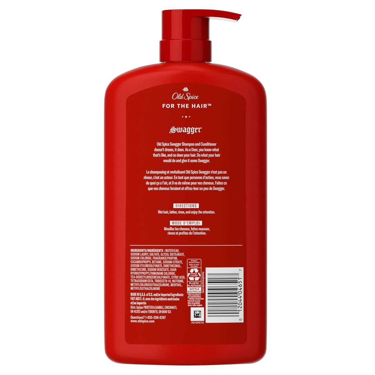 Men's 2-in-1 Shampoo and Conditioner Set with Cedarwood Lime Scent – All Hair Types