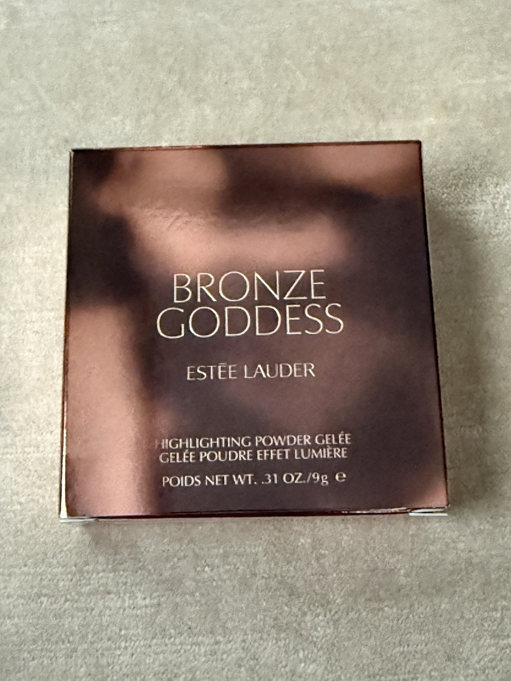 Estee Lauder Bronze Goddess Highlighting Powder Gelee 02 Solar Crush 0.31oz