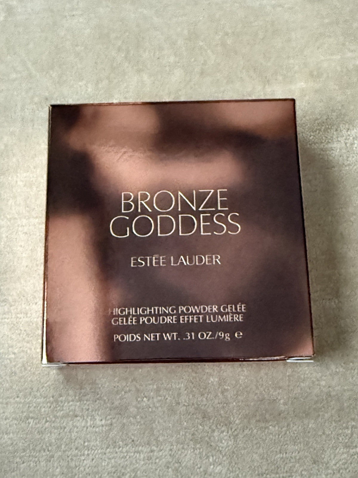 Estee Lauder Bronze Goddess Highlighting Powder Gelee 02 Solar Crush 0.31oz