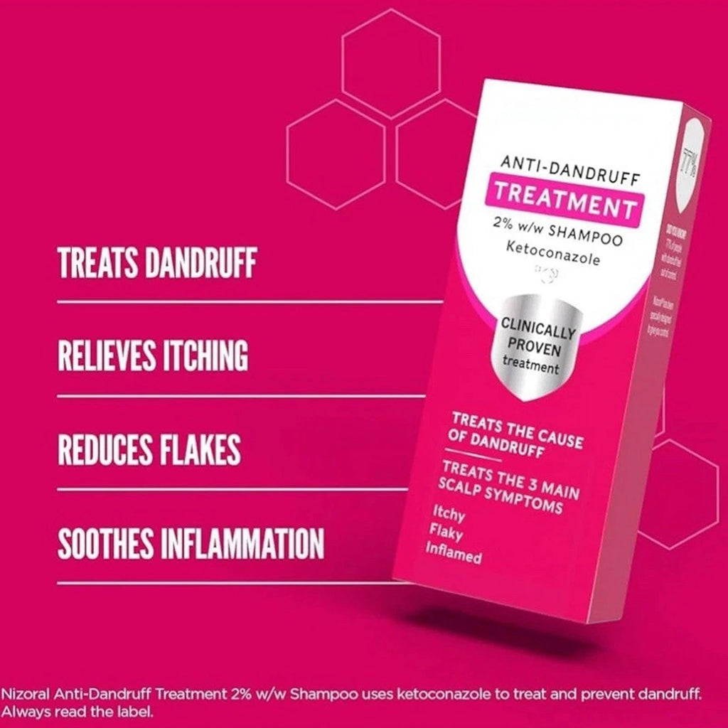 Anti-Dandruff Shampoo 2-Pack for Scalp Relief & Flake Control